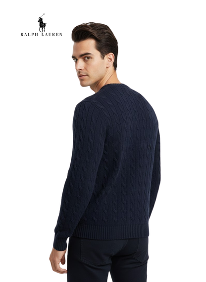Herren Cable Knit Pullover R&L® | Limited Edition