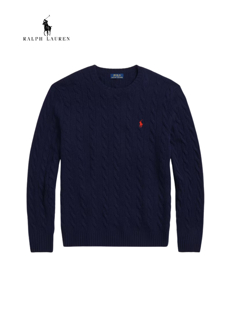 Herren Cable Knit Pullover R&L® | Limited Edition