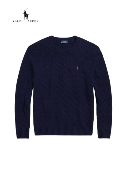 Herren Cable Knit Pullover R&L® | Limited Edition