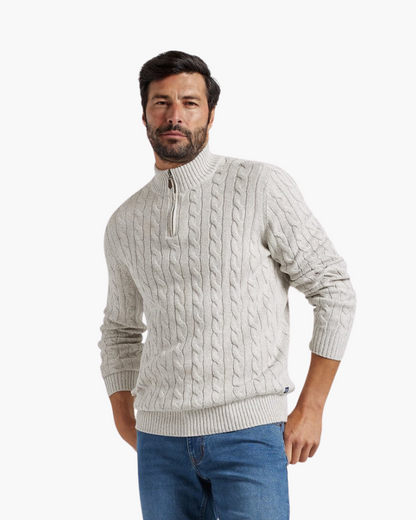 Verbier Pullover mit halbem Reißverschluss - Milano®