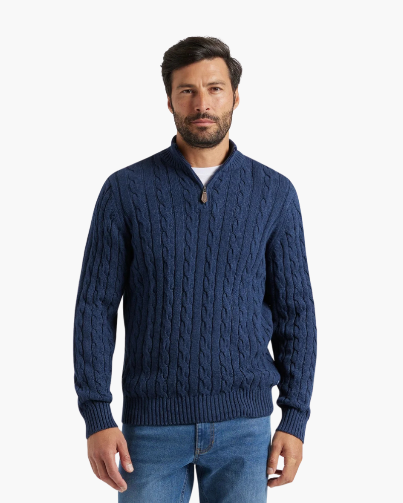 Verbier Pullover mit halbem Reißverschluss - Milano®