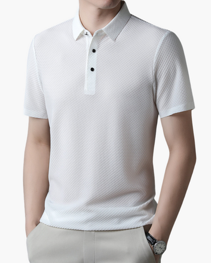 Seidenpoloshirt Prestigio (flüssigkeitsabweisend) - Milano®