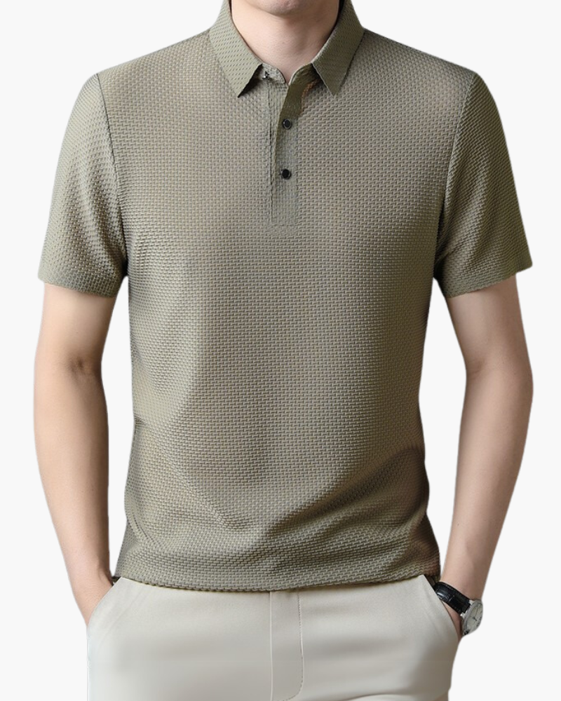 Seidenpoloshirt Prestigio (flüssigkeitsabweisend) - Milano®