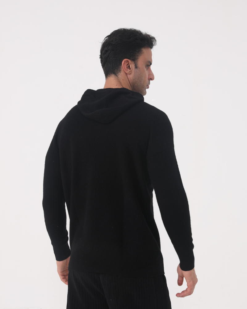 Kapuzenpullover aus 100 % Kaschmir - Milano®