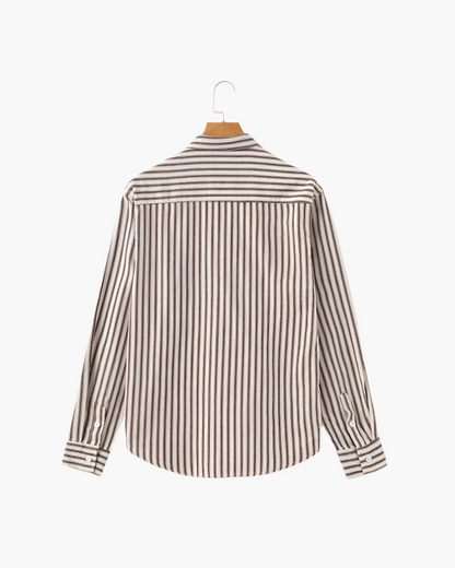 Gestreiftes Herrenhemd – milano®